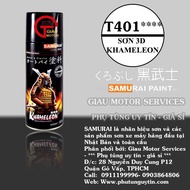 sơn xịt Samurai paint k1 T401 màu 3D xanh đá đổi màu theo góc nhìn shop uy tín giá rẻ giao nhanh