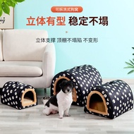 ✗℡✗Dog House Cat House Dog House Dog House Villa Pet Products Four Seasons Waterproof Winter House Warm Removable and Wa