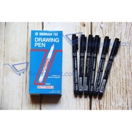 Snowman 700 Drawing Pen Black Pen