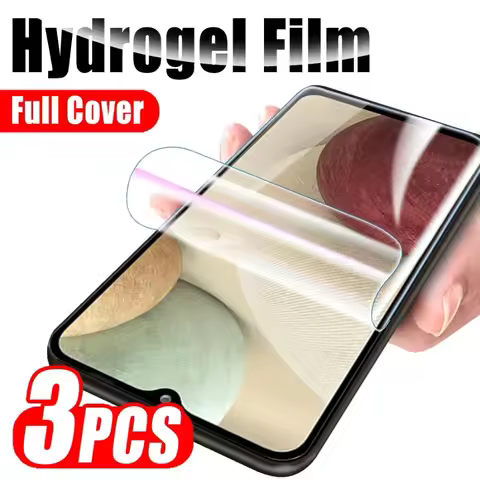 3PCS Hydrogel Screen Protector For Samsung A12 A22 A23 A32 A42 5G 4G Full Cover curved FilmFor Samsu