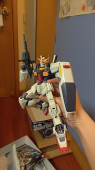 Bandai MG 1/100 RX-178 高達Mk-II 2.0 GUNDAM  Mk-II 2.0 高達模型 已砌消光完成品