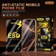 SAMSUNG M56 5G SAMSUNG F56 TEMPERED GLASS FULL ANTI STATIC ESD CLEAR ANTI-SCRATCH SAMSUNG M56 5G SAM