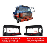J110S01 NISSAN UD TRUCK CW53 CW54 L6 HEAD LAMP RIM