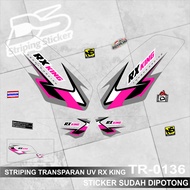 Striping Stiker Transparan jupiter rx king ( TR - 00136) Sticker List Variasi  Custom