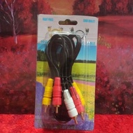 RCA Cable TV Cable Male To Male AV Cable 3 Colors Astro Cable  DVD Cable VCD Cable 1 Meter