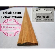 wainscoting / kayu biding /kayu siping /kayu frame