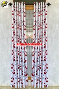 Gorden Terbaru Montero Bridal Tebal Model Semokring gorden jendela horden pintu gorden ruang tamu go