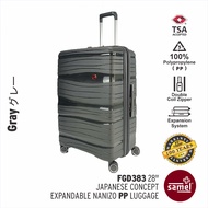 Samel Japanese Concept Expandable Anti-Theft Zipper Luggage (28") FGD383