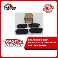 BRAKE PADS (SGP) DP-305K SUZUKI MULTICAB F5A/F6A SCRUM