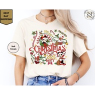 Mickey Merry Christmas Shirt, Disney Shirt, Disney Christmas Shirt, Disney Mickey Shirt, Disney Merr