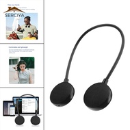 Serciya ลำโพงคอ IPX5สายคล้องคอกันเหงื่อลำโพง5.0สำหรับกีฬาการเดินทางงานปาร์ตี้กลางแจ้งในร่ม