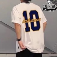 Baseball Jersey Short Sleeve Clothes Loose Large Size 8XL [NL624134]