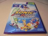 XBOX360 音速小子-自由滑板競速 Sonic Free Riders 英日合版 直購價800元 桃園《蝦米小鋪》