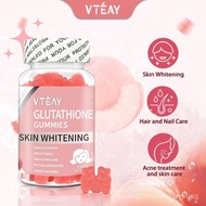 VTEAY Glutatione Vegan Halal Gummies Vitamins C Collagen Beauty Health Supplement Skin Whitening Vit