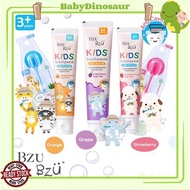 🇲🇾Ready Stock BZU BZU Baby/Kids Toothpaste 50g (Strawberry / Grape / Orange) | BZU BZU Ultra Soft Ki