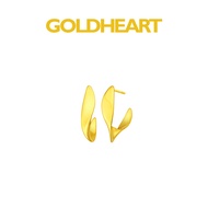 Goldheart 999 Gold Graceful Arch Earrings