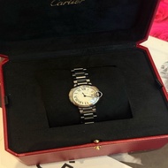 Cartier 卡地亞藍氣球W69010Z4，28mm，石英表