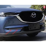 Mazda CX-5 CX5 2017-2025 Car Front Fog Light Trim Strips Decoration Cover Exterior Accessories Styli
