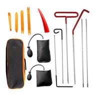14Pcs Car Door Open Unlock Tool Kit Lock Out Emergency Wedges Air Pump Universal Emergency Kit for V