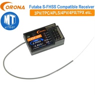 CORONA C4SF C4SF-HV 2.4GHz 4 Channels S-FHSS/FHSS SBUS Compatible Receiver For FUTABA 3PV/7PX/4PLS/4