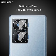For ZTE Axon 40 30 30s 20 Pro Plus Ultra Clear Ultra Slim Back Camera Lens Protector Cover Soft Temp