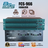BSS FCS966 อีควอไลเซอร์ 2 x 31 BAND 2 ชั้น สไลด์ยาว 31 Band Graphic Equalizer ต่อต้านเสียงหอน EQ EQU