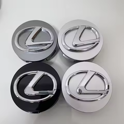 4pcs 62mm Wheel Hub Center Caps Lexus Badge Cover Hubcaps for NX200T ES200 ES350 IS300 RX240 GS450h 