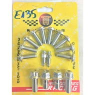 Stainless steel 304 salaya star screw Combo for Ex135 5 numbers