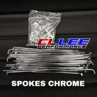EX5 157 Y125Z 184 SPOKES CHROME (RANTING @ LIDI)
