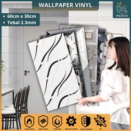 Paldu ID - 3D VINYL GRANITE MARBLE WALLPAPER / CERAMIC WALL WALLPAPER VINYL MARBLE 30 x 60cm kitchen