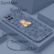 เคส Samsung A42 5G เคสโทรศัพท์หมีแฟชั่นเปลือกซิลิโคน TPU นิ่ม