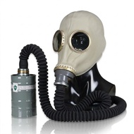 Vintage Soviet GP-5 Type TF-1 Classic Gas Mask Kit Toxic Vapor Protection Respirator Memorabilia Art