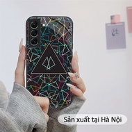 Geometry Color B Samsung S8,S8 Plus,S9 Plus,S10 Plus,S21,S22 5G,S22 Ultra 5G Tempered Glass Case
