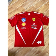 F~~1 Racing Ferrari Racing Leclerc No. 16 & Fourth Old Hamilton No. 44 Same Street Men's T-Shirt Top
