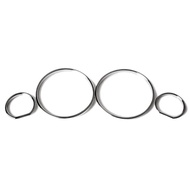 Car Speedometer Cover Bezel Trim Dashboard Gauge Ring Set for BMW E32 / E34 Modelsauto parts Car dec