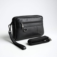 Genuine leather men's handbag | Genuine leather men's clutch