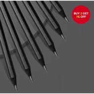 New Newsay 2B/HB Black Wood Pencil Set for Kindergarten Primary School Hexagonal NS722 Stationery Se