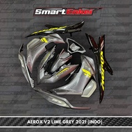 NVX155 V2 AEROX LEMON GREY 2021 COVERSET