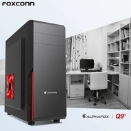 Foxconn Q9 แชสซีคอมพิวเตอร์รองรับเมนบอร์ดขนาดใหญ่ ขนาดกลาง และขนาดเล็ก USB3.0 chassis เกม chassis backline จัดส่งฟรี