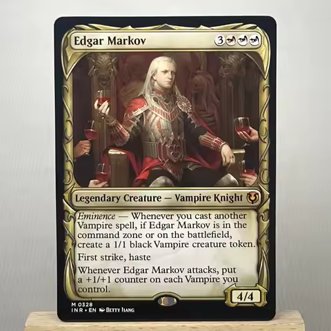 SCH DFT DSK INR FDN J25 DFT HOLO11-001 Tcg proxy magical cards home play Void Winnower Edgar Markov 