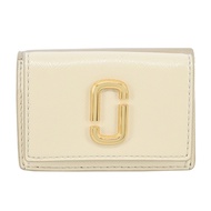 MARC JACOBS THE UTILITY SNAPSHOT 防刮壓釦三折短夾-多色選/平行輸入/ 白色
