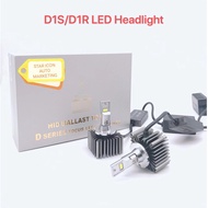 D1S Led Headlight Convertion Kit Replacement For D-series D1S / D1R 6000K (1set)