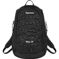 Supreme SS22 Backpack 23L Water Resistant Black 黑色 防水物料背囊 袋 淺灰 銀色 silver grey back pack day pack mys