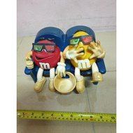 Vintage 90s m&m toys, figure, collection, used