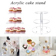 Acrylic Cake Stand Hot Brand 7 Tier Cupcake Cake Stand Transparent Acrylic Cake Stand Wedding Birthday Party Round Tower