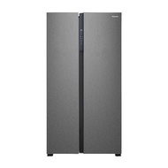 HISENSE ตู้เย็น SIDE BY SIDE RS708N4TBN 19.8 คิว สีดำ