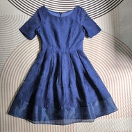 Forwarding A Navy Blue Dress 34-29-F Length 40