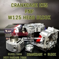 CRANKCASE EX5 CLASS PNP WAVE125  HEAD BLOCK CRANKCASE V2  SLEEVE HOLE 76MM LEO/FURIOUS ONCE