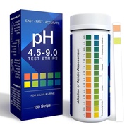 pH Test Strips for Urine and Saliva 150 pH Strips for Fast, Accurate pH Testing at Home Get Clear Ac