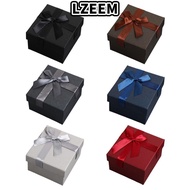 LZEEM Gift Packing Box, Bowknot Design Dustproof Watch Box, Multi-functional Square Gift Show  Busin